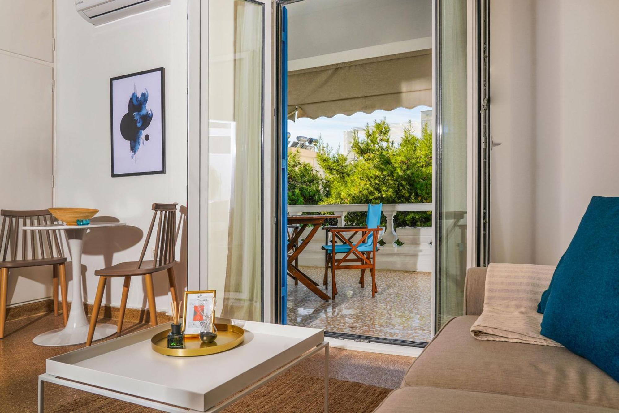 Breeze One Bedroom Apartment By Blupine Athen Eksteriør billede